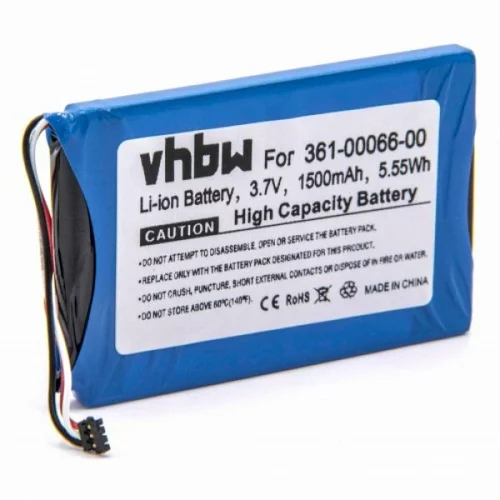 VHBW baterija za garmin Nüvi 2757 / 2797 / Nüvicam lm, 1500 mah