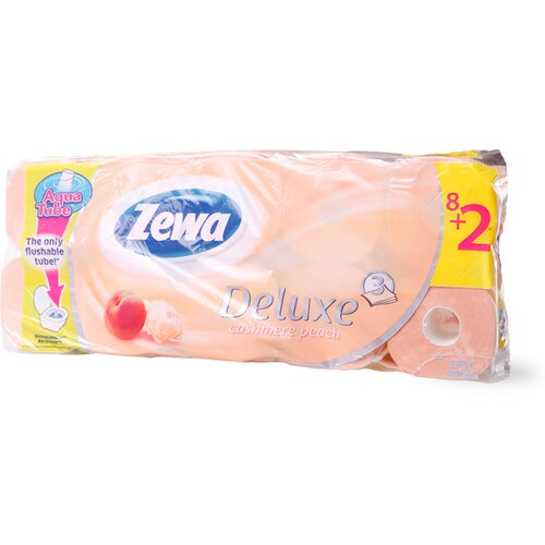 Zewa toalet papir troslojni plus peach 8+2, Cene