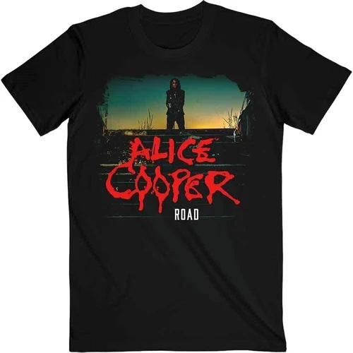 Alice Cooper Majica Back Road Unisex Black L