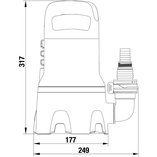 Gardena Potopna črpalka 9000 (300 W, 9.000 l/h) Slike