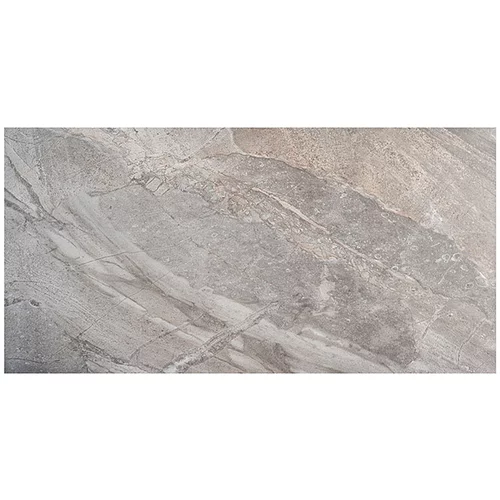 Denver Gres ploščica (31 x 61,8 cm, siva, glazirana, R9)