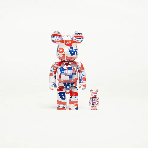 Medicom Toy Be@rbrick Andy Warhol Brillo 100% & 400% Set