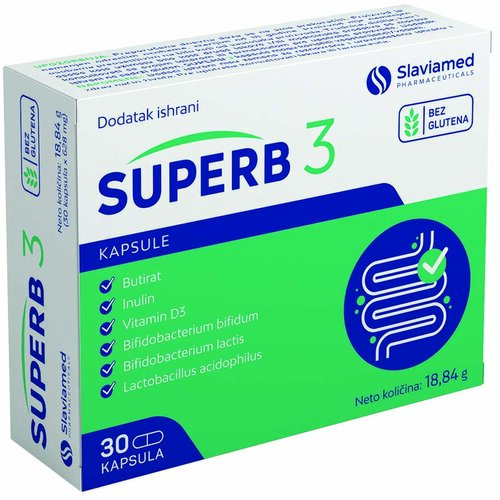  SUPERB 3 kapsule, 30 kapsula Slike