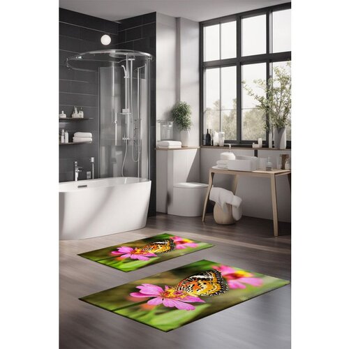  CT-5117 multicolor bathmat set (2 pieces) Cene