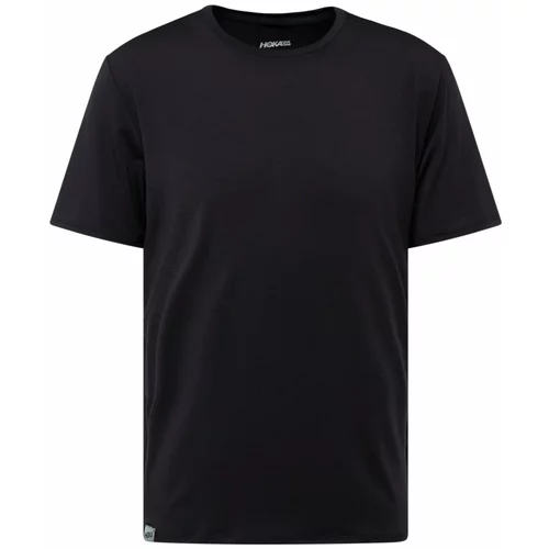 HOKA ONE ONE® Tehnička sportska majica 'ESSENTIAL' svijetlosiva / crna