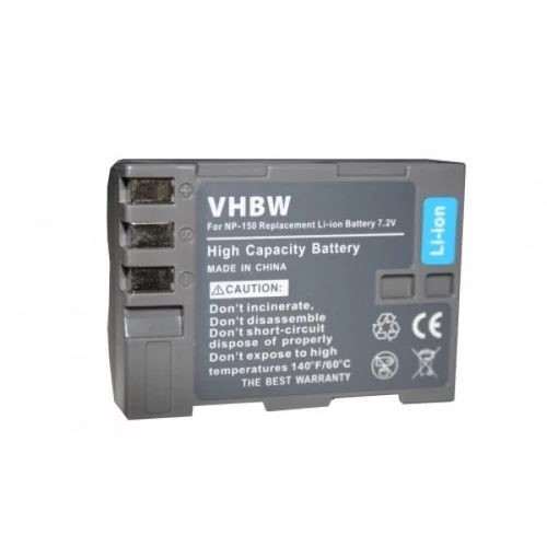 VHBW Baterija NP-150 za Fuji FinePix S5 Pro, 1300 mAh
