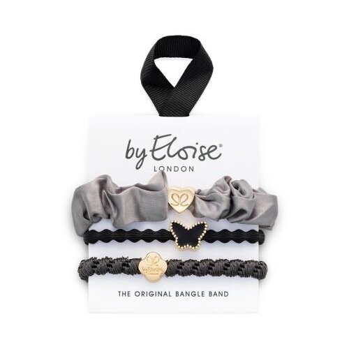 By Eloise London Bangle Set Midnight Flight komplet elastik za lase Cene