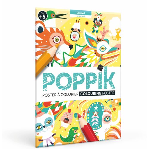 Poppik Poster za bojenje: Karneval Slike