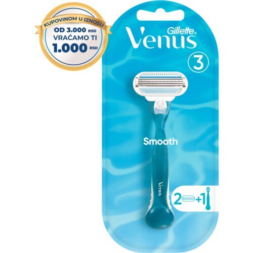 Gillette Venus smooth ženski brijač + 2 dopune Cene