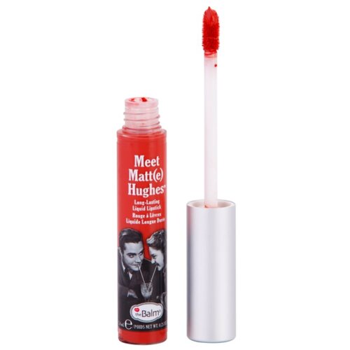 TheBalm Meet Matt(e) Hughes Long Lasting Liquid Lipstick dugotrajni tekući ruž za usne nijansa Honest 7.4 ml Slike