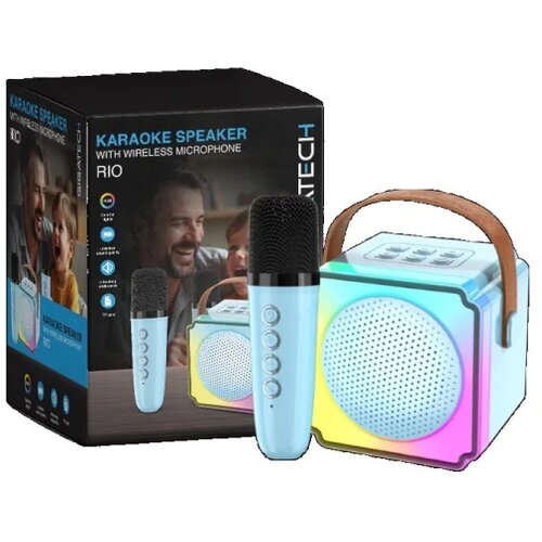  Zvucnik Gigatech RIO (USB TF bluetooth) karaoke plavi Cijene