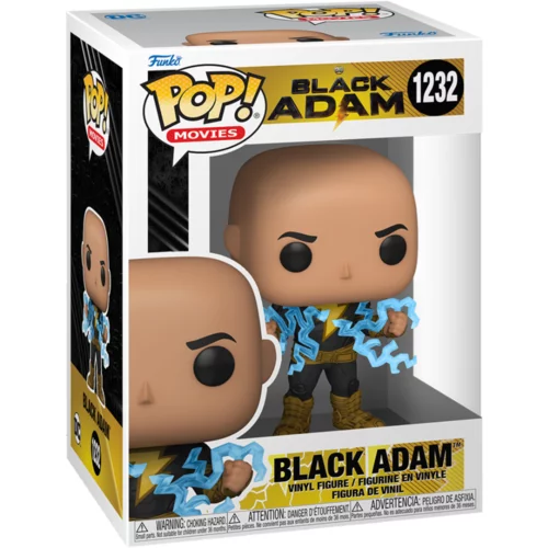Funko POP MOVIES: BLACK ADAM - BLACK ADAM GLOW CHASE figura, (20427937)