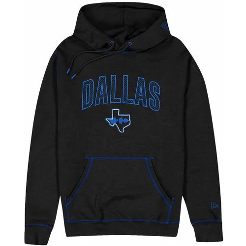 New Era Dallas Mavericks City Edition 2023 Black pulover sa kapuljačom