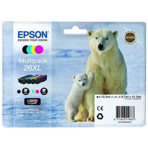  Kartuša Epson T26XL (komplet) T2636 - original Cene