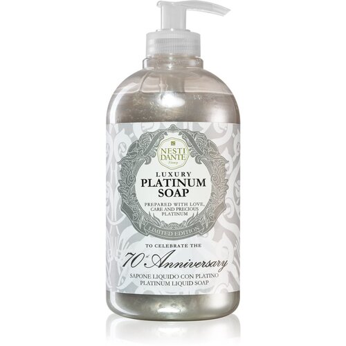 Nesti Dante Luxury Platinum tekući sapun za ruke s pumpicom 500 ml Slike