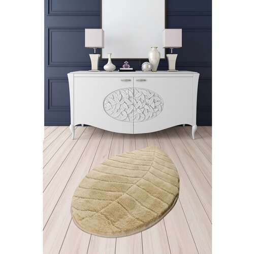 Jungle leaf - stone (60 x 100) multicolor acrylic bathmat Cene