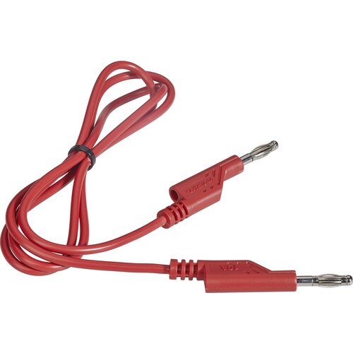 Voltcraft merilni kabel [lamelni vtič 4 mm - lamelni vtič 4 mm] 1.00 m rdeča 1 kos, (20423066) Cene