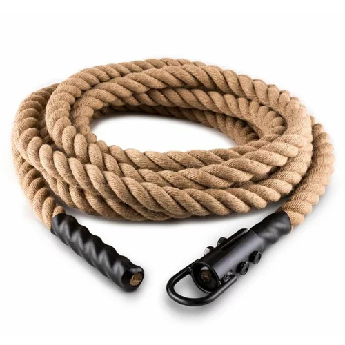 Capital Sports Power rope, h4 s kukama 4m 3,8 cm, uže za vježbanje