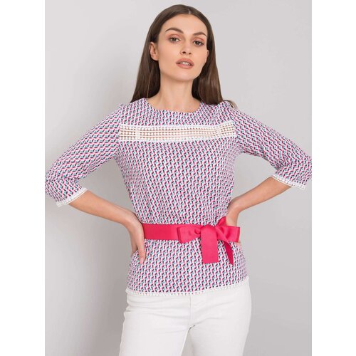 LAKERTA Blouse-LK-BZ-506156.89P-white-pink Cijene