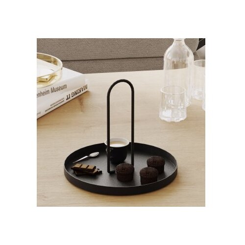 WALLXPERT stalak za nakit 20,5 cm, crni Slike