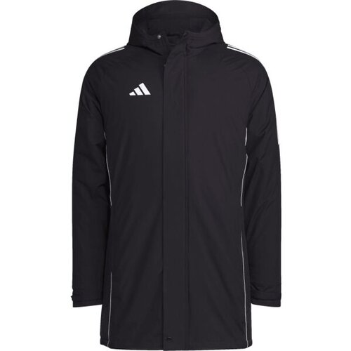 Adidas TIRO 24 STADIUM PARKA Mu&amp;scaron;ka dukserica za nogomet, crna, veličina Slike