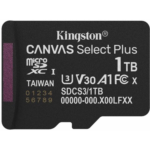 Kingston Memorijska kartica U1 V10 SDXC 1TB Canvas Select Plus G3 150R A1 SDCS3/1TBSP Cene