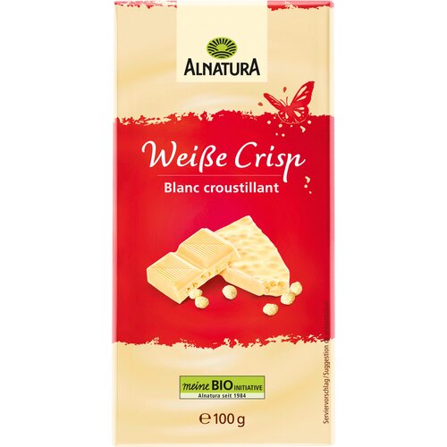 BIO bela čokolada s hrustljavim rižem - 100 g Cene