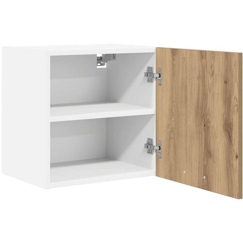  ormarić 2 pcs Umjetnički hrast i bijela 40 x 31 x 40 cm Slike
