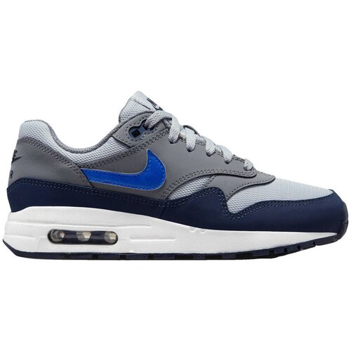 Nike Nizke superge Baskets air max 1 cuir et textile Siva Slike