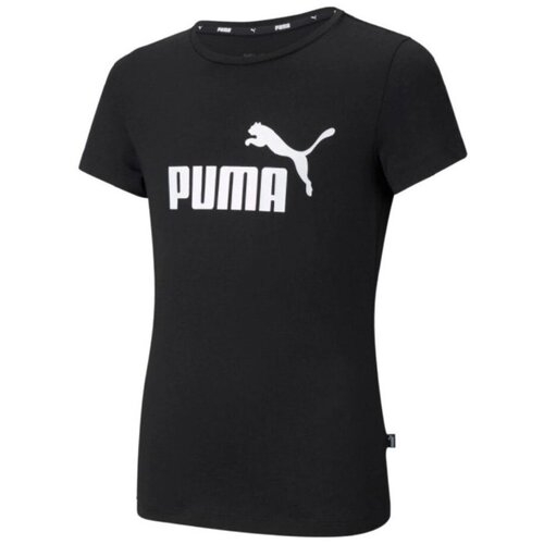 Puma Majice s kratkimi rokavi Ess Logo Tee Črna Slike