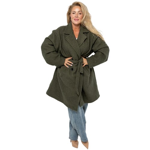 Pri Women&amp;#039;s TEDDY boucle fabric bear coat Slike