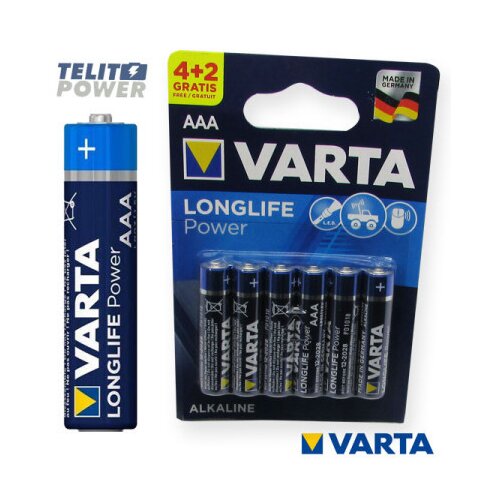 Varta longlife power high energy LR03 AAA alkalna - cena na komad ( 1675 ) Slike