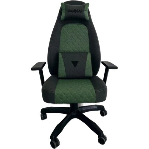 Gamdias gaming stolica zelus E4 weave sivo/zelena Slike