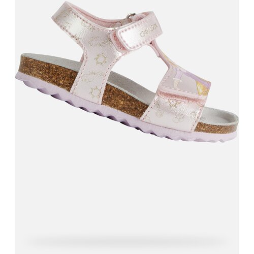 Geox Light Pink Girls Sandals Chalki - Girls Slike