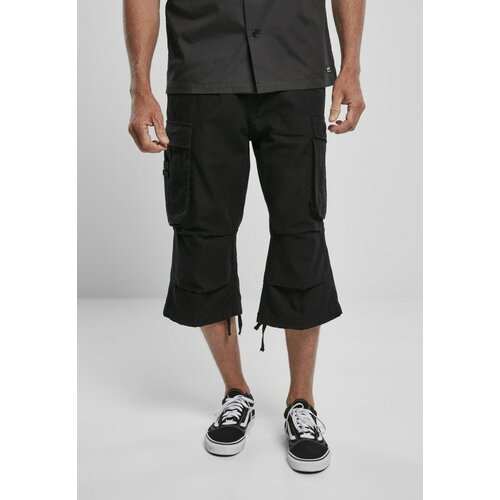 Urban Classics industry vintage cargo 3/4 shorts black Cene