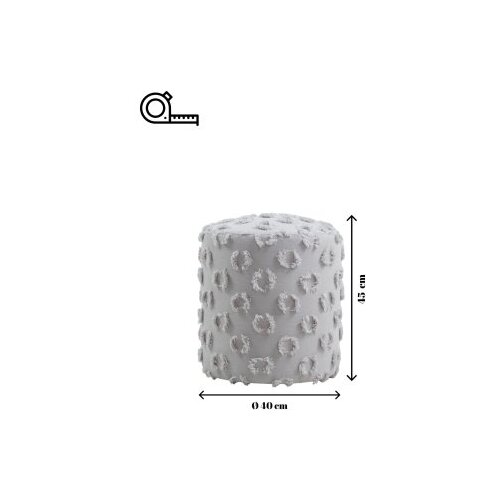 Atelier Del Sofa tabure astrid grey Slike