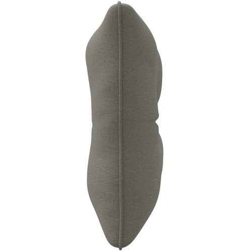 Jastučić za leđa PUTTEN 100% poliester Siva 50 x 40 x 10 cm - Siva 50 x 40 x 10 cm Melange Slike