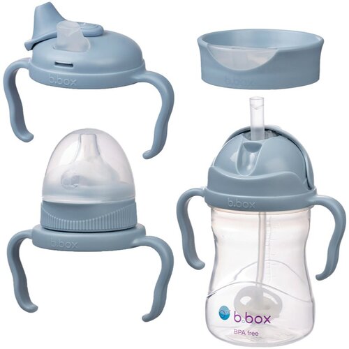 b.box Baby Bottle 4 in 1 steklenička za otroke 4 v 1 Ocean 240 ml Cene