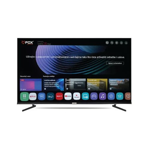 Fox smart led tv 65 65WOS626D 3840x2160/4K/UHD/ATV/DTV-C/T/T2/S/S2 webos Slike