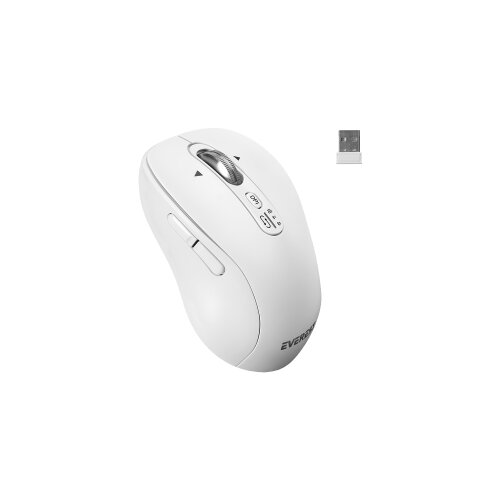  Miš Everest ETERNAL wireless white 2,4GHz Cene