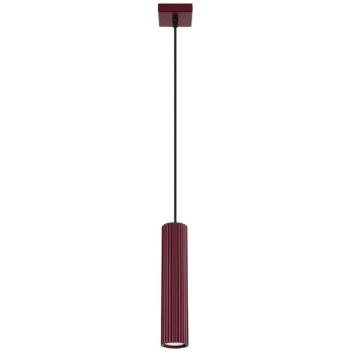 Sollux Lighting Viseča svetilka KARBON 1 bordo, (5000285033) Cene