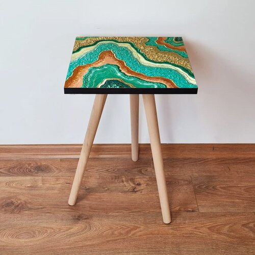 Hanah home klub sto Shp279, 35x42x35 cm, Šareni Cene