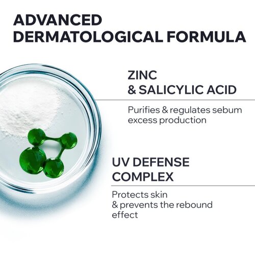 Uriage Hyseac 3-Regul+ Global Anti-Blemish Care SPF50+ dnevna krema za mastno kožo SPF 50+ 50 ml Slike