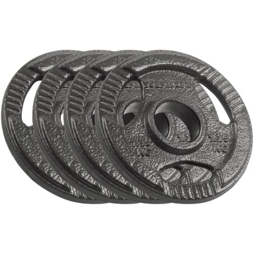 Rebel Active olimpijski utezi od lijevanog željeza 4x1,25 kg, rupa 51 mm, ploča s ručkama Cene