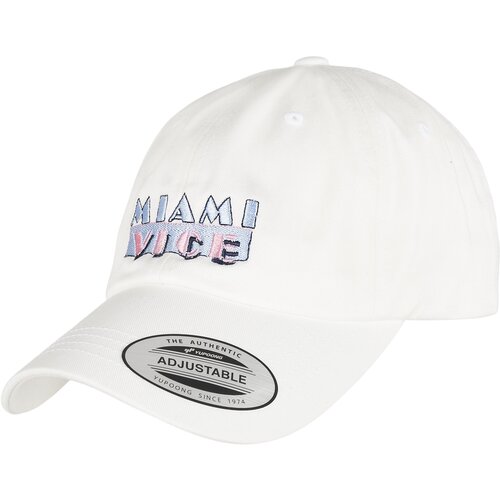 Merchcode Accessoires Miami Vice Logo Dad Cap White Slike