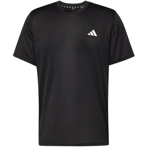 Adidas Funkcionalna majica 'Train Essentials ' črna / bela