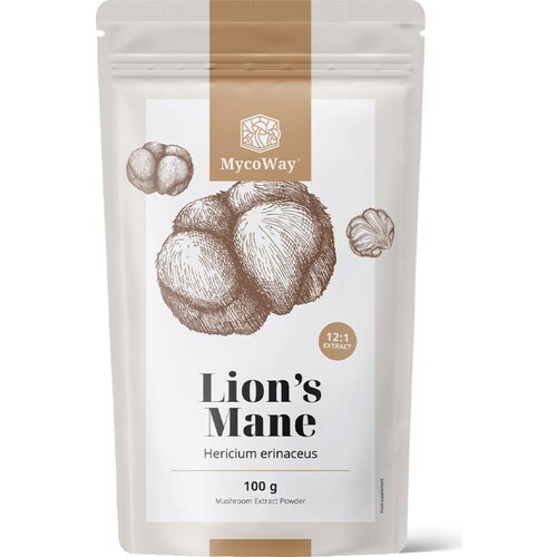 MycoWay Lion's Mane v prahu - izvleček 12:1 - 100 g Cene