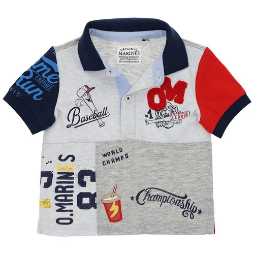 Original Marines majica polo KR AZP0292NM_VAR.1 F var.1 3-6 MONTHS Slike