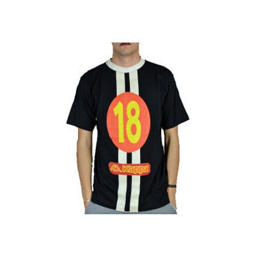 Kappa Majice &amp;amp; Polo majice Cameroun t.shirt Črna Slike
