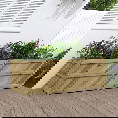 VidaXL Vrtna sadilica 150 x 50 x 50 cm od impregnirane borovine Slike